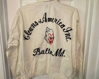 Clowns of America Inc. Baltimore MD Jacket