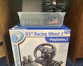 Performance U3FX Racing Wheel 2 for PlayStation 2