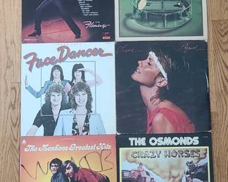 Vintage Vinyl Records: James Taylor, Neil Young, The Guess Who, Buffalo Springfield & more