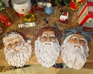 Vintage Santa Claus Wall Decor
