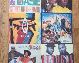 Vtg Vinyl Records (Jazz, R&B, Hip-Hop)