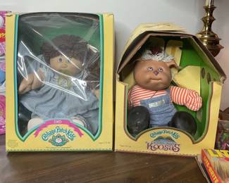 Cabbage Patch Kids "Koosas" and "Kids" Dolls (1985)