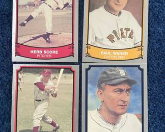 Baseball Cards - 1955 Topps Herb Score, 1933 Goudey Paul Waner, 1952 Topps Del Ennis, T206 Ty Cobb