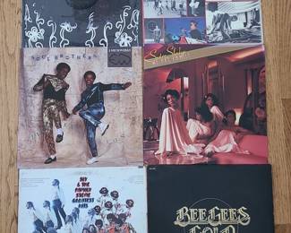 Vinyl Records: Sly & The Family Stone, Donna Summer, Sister Sledge, Bee Gees & more