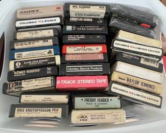 Vtg 8-Track Tapes Collection