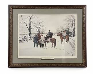 "Tobacco Tin Coffee" Print signed Kenny Glenn 