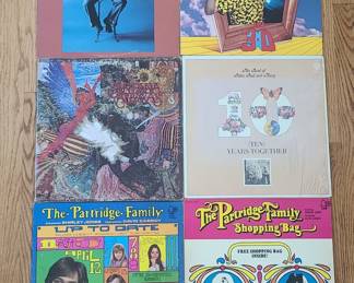 Vinyl Records: Santana, Weird Al, Peter Paul & Mary 