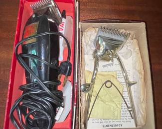 Vintage Wahl Clipper and John Oster "Butch" Hand Clipper