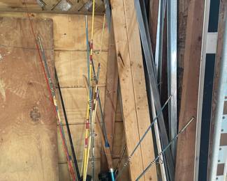 Assorted Fishing Rods and Reel