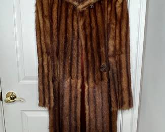 Vintage Natural Mink Fur Coat