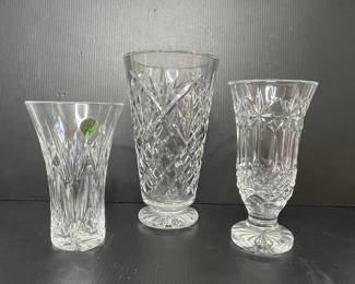 Waterford Crystal Vases - Clare and Northbridge Patterns