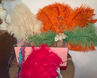 Vtg Showgirl Headpieces