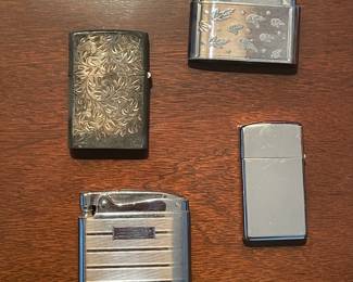 Vintage Lighters: Sterling, Ronson, Zippo