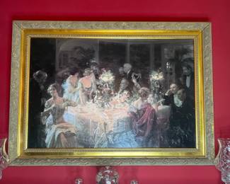 The End of Dinner by Jules-Alexandre Grün