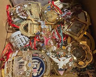 White House and Presidential Commemorative Christmas Ornaments