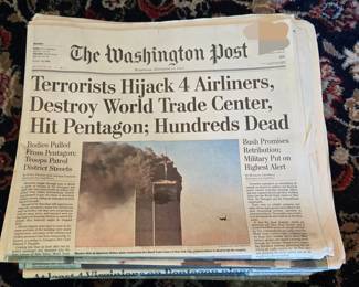 The Washington Post Newspaper - September 12, 2001