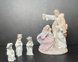 Lladro and Roman, Inc. Valencia Collection Nativity Scene Figures