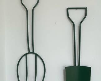 Metal Garden Tool Wall Decor Set