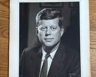 John F. Kennedy Portrait by Fabian Bachrach