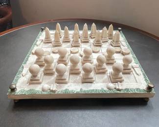 Art Deco Style Chess Set