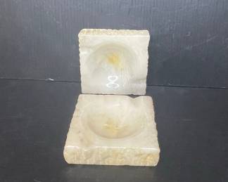Italian Alabaster Ashtrays