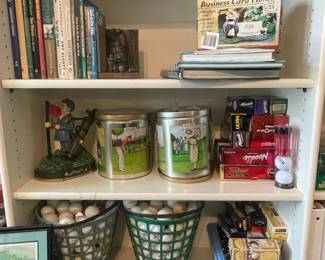 Assorted Golf Books and Memorabilia