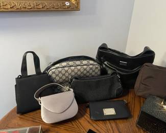 Assorted Designer and Decorative Handbags