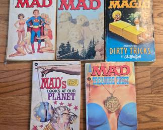MAD Magazine Paperback Books Collection