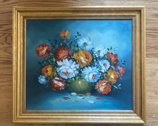 Floral Still Life Painting 