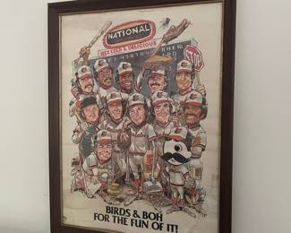 Jack Davis "Birds & Boh for the Fun of It!" Baltimore Orioles Caricature Print