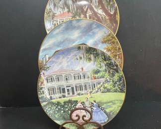 Gorham Southern Landmarks Collector Vtg Plates