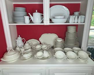 Rosenthal Sanssouci White Porcelain Dinnerware 