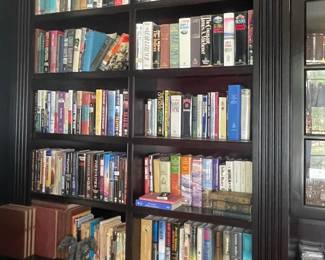 Large Book Collection, mostly hardcover 