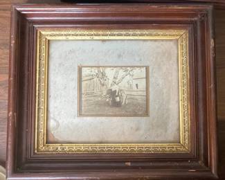 Victorian Era Framed Antique Photograph