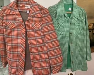 Marty Guttmacher Plaid Shirt Jackets