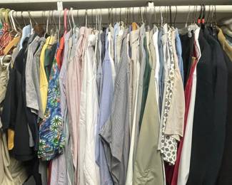 Men's Assorted Casual and Dress Shirts and Jackets