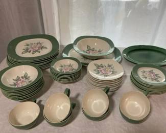 Vintage Taylor Smith  Taylor Eight Piece Dinnerware Set