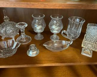 Clearly Its A Glass LotCrystal, Cut And More