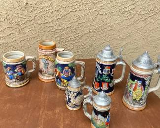 Seven Superb Steins