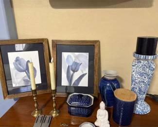 Some More Blue Decor