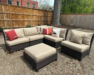 Outdoor Polyrattan Sectional