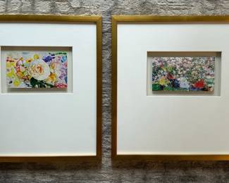 Vibrant Impressionistic Framed Paintings