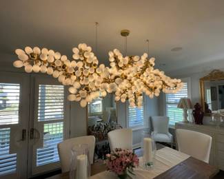 001 Modern Artistic Linear Elegant Grape Extra Large Chandelier