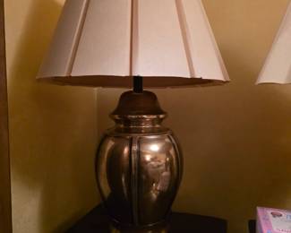 Vintage Brass Table Lamp