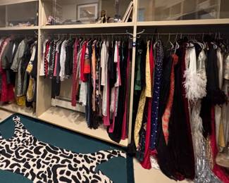 Plenty of clothing available