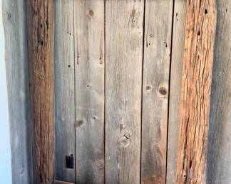 Large driftwood frame