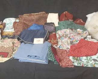 Mixed Fabric Multiple Size Pieces