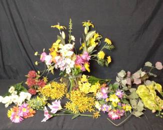 Faux Spring Flowers And Bouquets