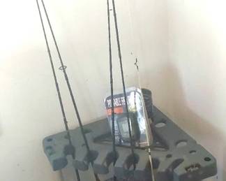 Fishing Rods And Holder, Portable Fish Finder