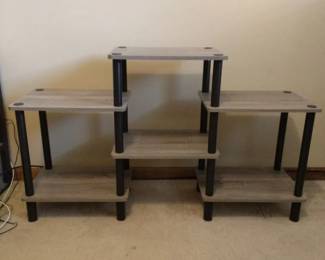 Multi Tiered Modern Bookshelf